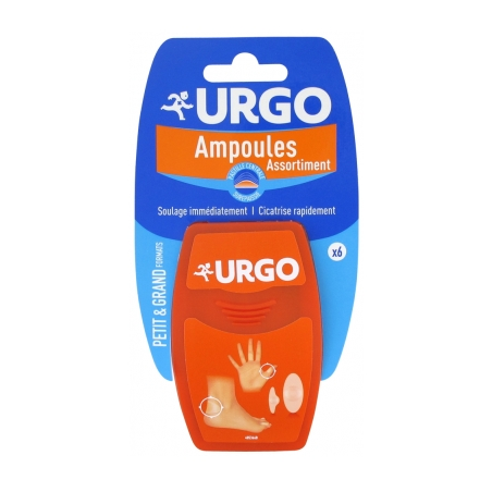 Assortment Blister Dressings - Relieves & Heals - URGO - 6 dressings