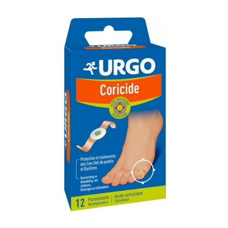 Coricide - Salicylic Acid - URGO - 12 dressings
