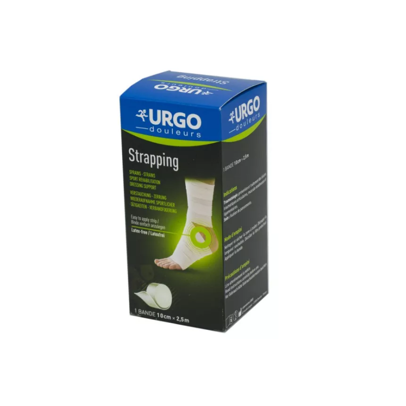 Strapping Elastic Adhesive Tape - Special Sport - URGO - 2.5 m x 10 cm Urgo