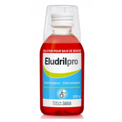 Bain de Bouche - Infection de la Bouche - EludrilPro - 200 ml