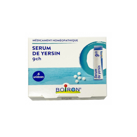 Homeopathic Medicine - Serum of Yersin - 9 CH - 4 doses