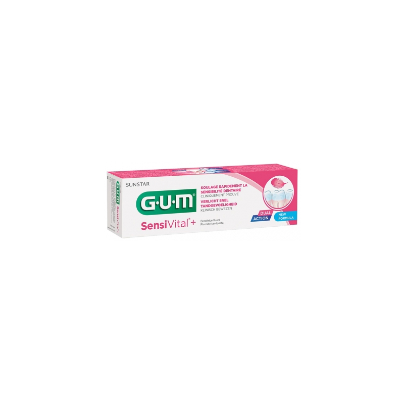 SensiVital + - Dental Sensitivity - G.U.M - 75 ml