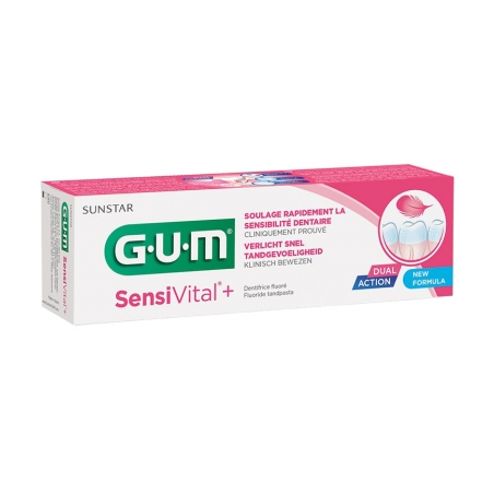 SensiVital + - Sensibilité Dentaire - G.U.M - 75 ml