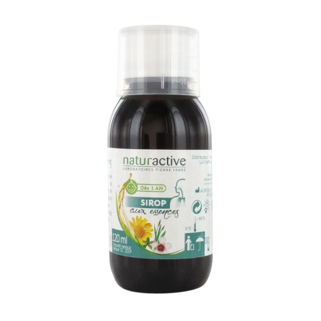 Essence syrup - Dry and oily cough - Naturactive - 120 ml
