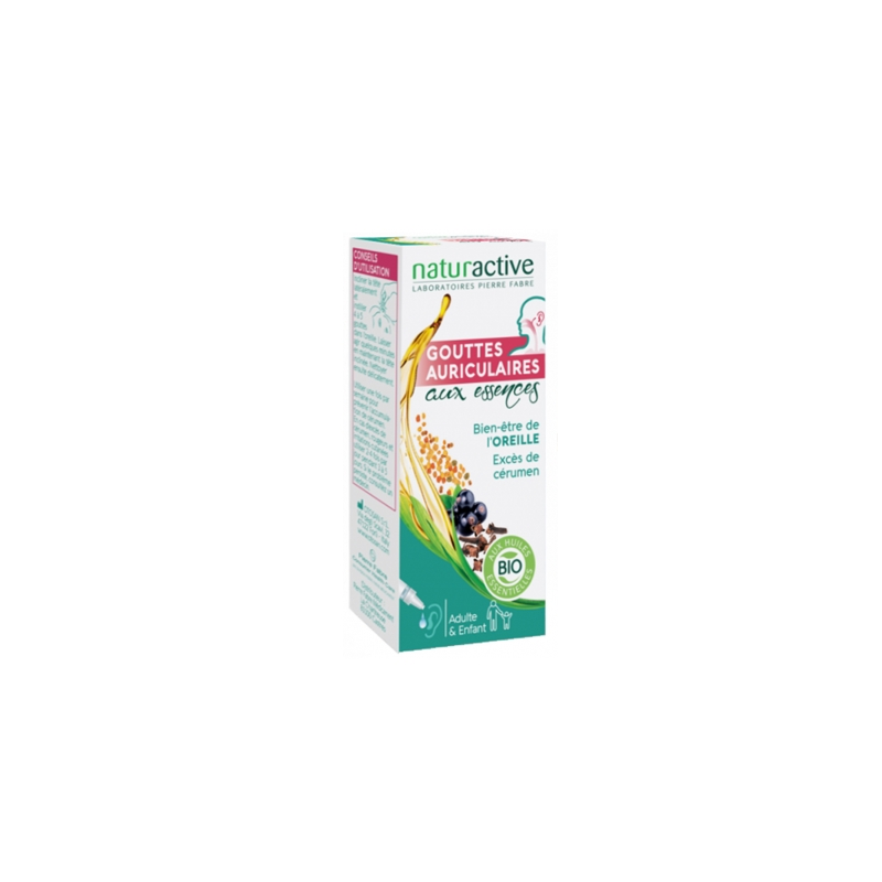 Gouttes Auriculaires aux Essences - Naturactive - 10 ml