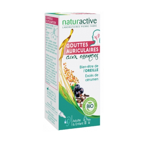 Ear Drops with Essences - Naturactive - 10 ml