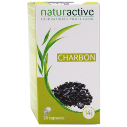 Charcoal - Bloating & Digestion - Naturactive - 28 capsules