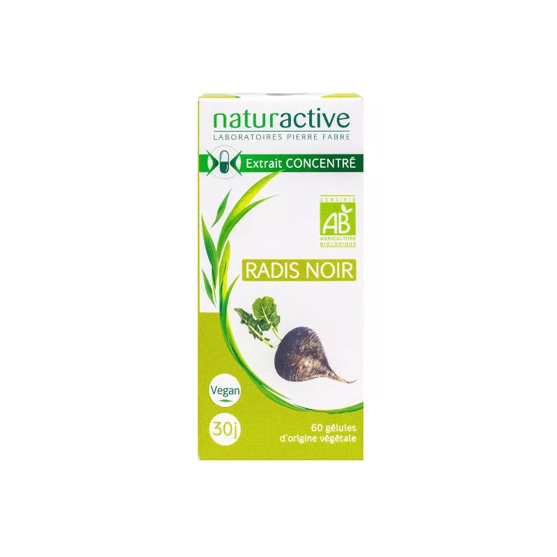 Black Radish - Elimination - Naturactive - 60 capsules
