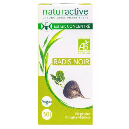 Radis Noir - Elimination - Naturactive - 60 gélules