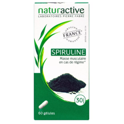 Spiruline - Musculaire - Naturactive - 60 Gelules