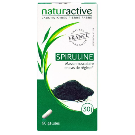 Spirulina - Muscular - Naturactive - 60 Capsules