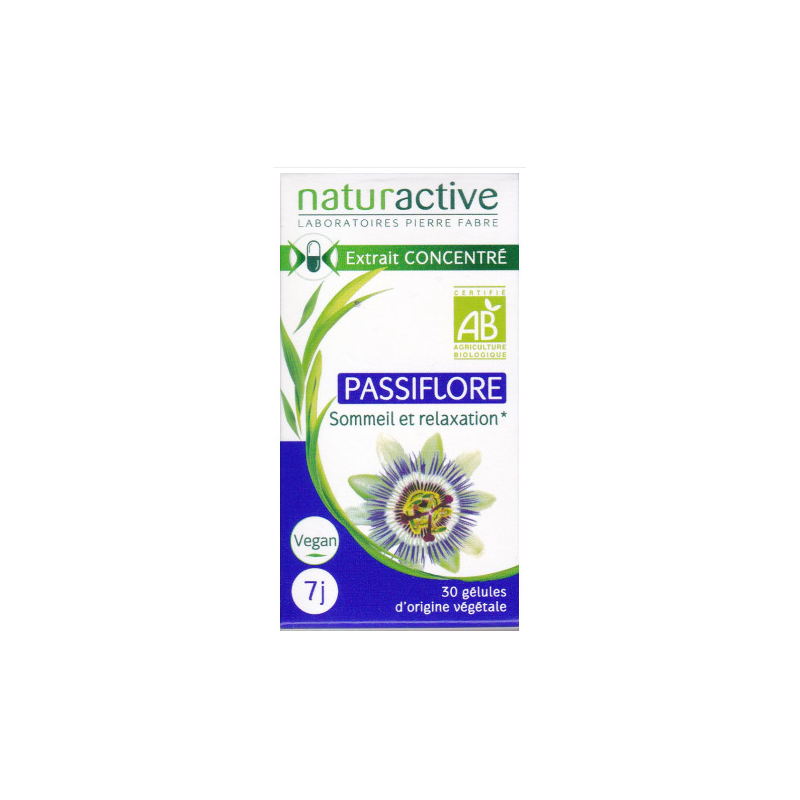 Organic Passionflower - Sleep & Relaxation - Naturactive - 30 capsules