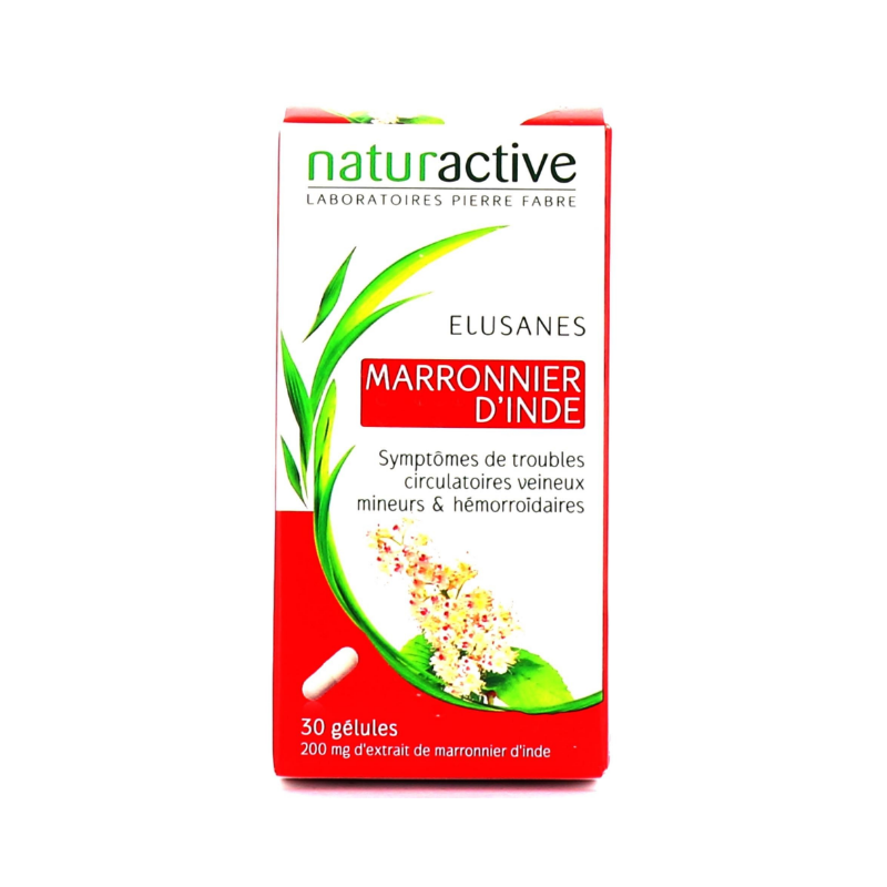 Marronnier d'Inde - Circulations & Hémorroïdes - Naturactive - 30 Gélules