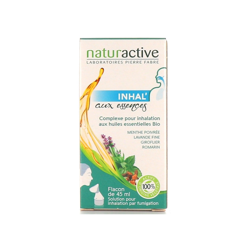 Inhal' Aux Essences - Huiles Essentielles - Naturactive - 45 ml