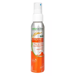 Citronnell'Spray Bio - Aux 7 Huiles Essentielles - Naturactive - Flacon 100ml