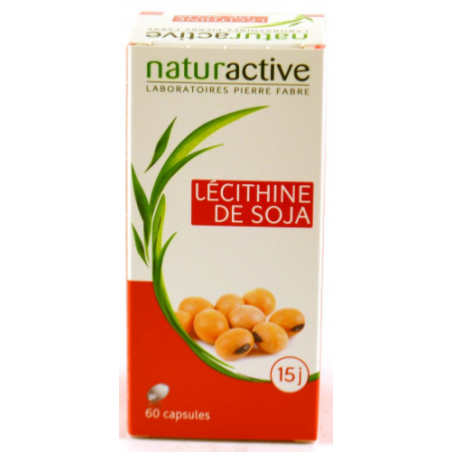 Soy Lecithin - Cholesterol - Naturactive - 60 capsules