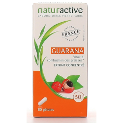 Guarana - Vitalité - Naturactive - 60 gélules