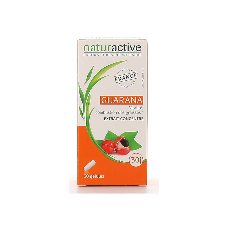 Guarana - Vitalité - Naturactive - 60 gélules