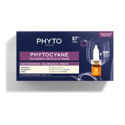 PhytoCyane Traitement AntiChute Chute Progressive - Phyto - 12 x 5ml