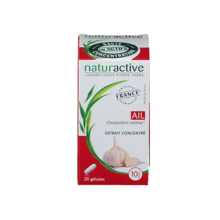 Garlic - Cholesterol - Naturactive - 20 capsules