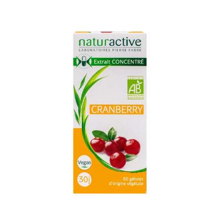 Cranberry - Urinary Comfort - Naturactive - 60 Capsules