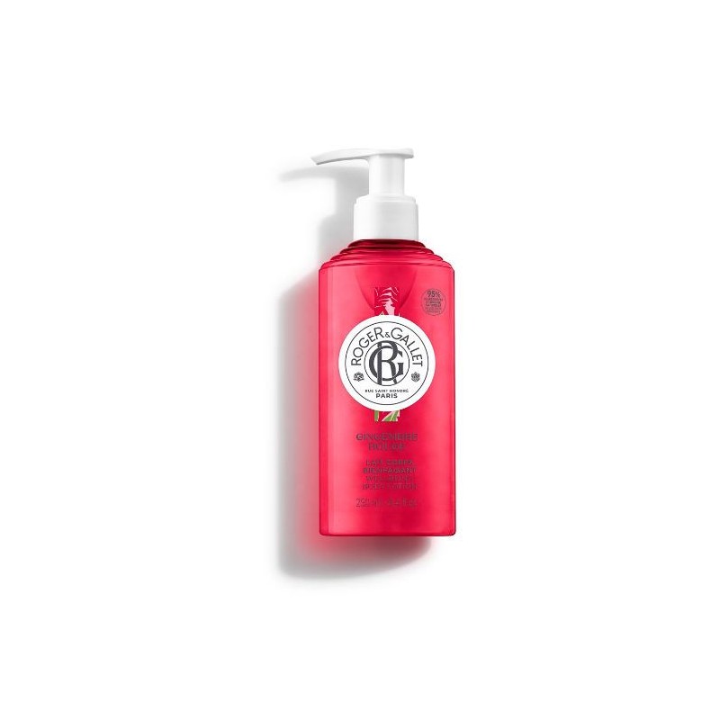 Beneficial Body Lotion - Red Ginger - Roger&Gallet - Pump bottle 250 ml