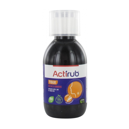 Dry & Oily Coughs - Children & Adults - Actirub - 150 ml
