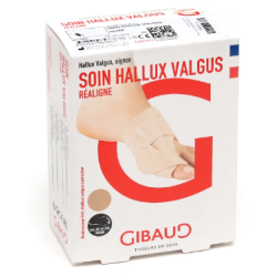 Soin Hallux Valgus - Redresseur Nude - Gibaud - 1 Redresseur Droite
