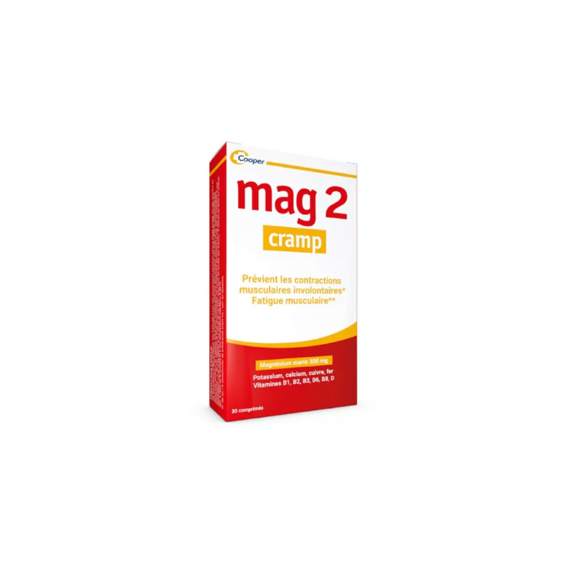 Mag 2 Cramp - Marine Magnesium - Cooper - 30 Tablets