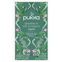 Tisane Inspiration a l'eucalyptus - Bio - Pukka - 20 sachets