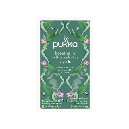 Eucalyptus Inspiration Herbal Tea - Organic - Pukka - 20 sachets