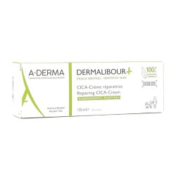  Dermalibour + with Rhealba Oat Seedlings: Relieves, Repairs, Sanitizes - Tube of 100ml - A-Derma A-Derma