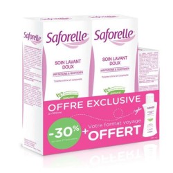 Lot de 2 Soin Lavant Doux - Saforelle - 2 X 500 ml