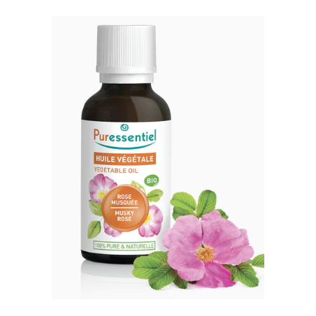 Organic Rosehip Plant Oil - Puressentiel - 50 ml Puressentiel