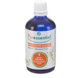 Huile Beauté Massage aux 7 Huiles Végétales - Puressentiel - 100 ml