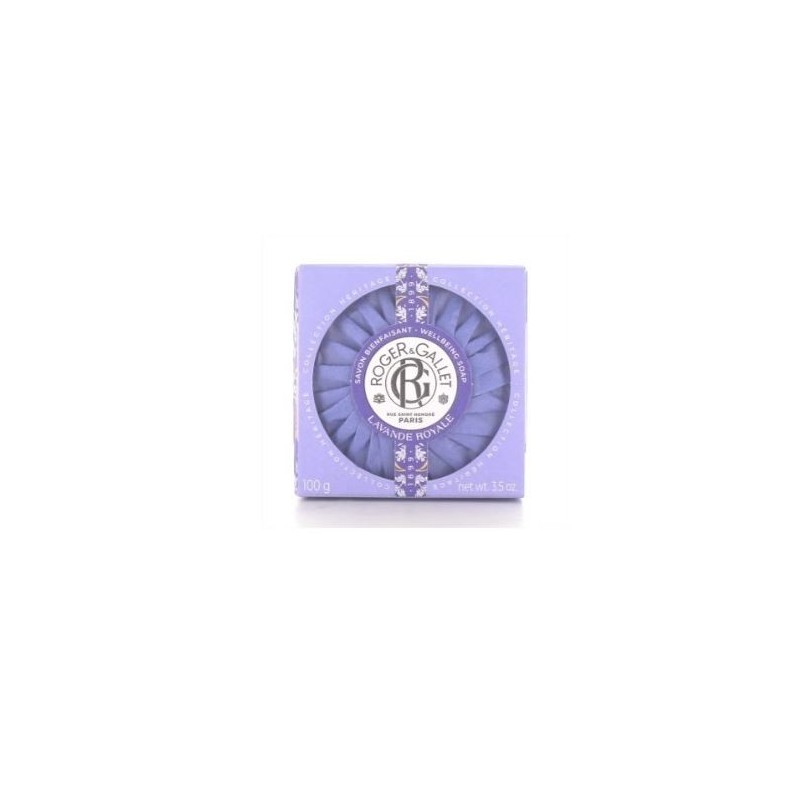Savon Parfumé - Lavande Royale - Roger&Gallet - Savon Rond 100g