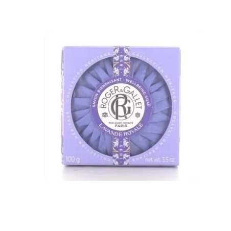 Savon Parfumé - Lavande Royale - Roger&Gallet - Savon Rond 100g