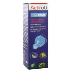 Actirub Spray Nasal - Rhume & Sinusite - Santé Verte - 20 ml