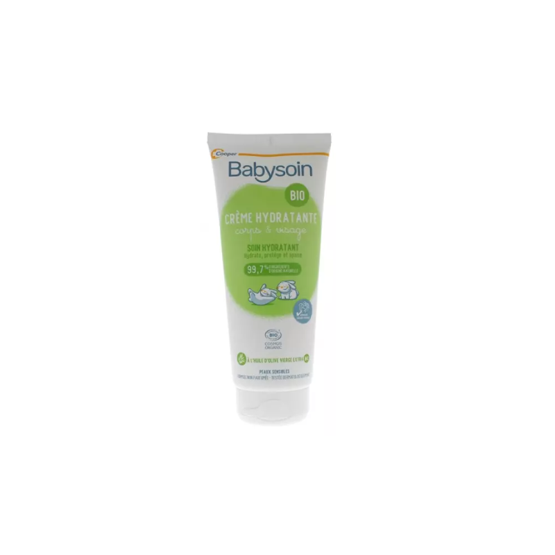 Crème hydratante Corps & Visage Bio - Babysoin Tube 200 ml - Babysoin
