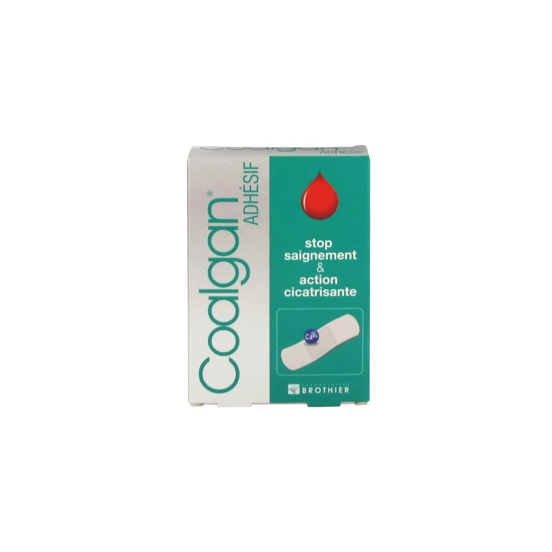 Coalgan Adhesive - Bleeding & Healing - 12 Dressings