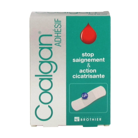 Coalgan Adhesive - Bleeding & Healing - 12 Dressings
