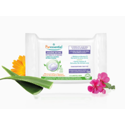 Lingettes Intimes - Hygiène Intime - Puressentiel - 25 Lingettes