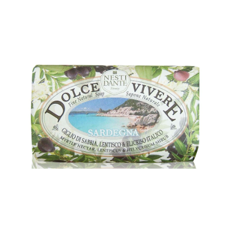Savon Sardaigne - Lis de Sable - Hélichryse italique - Dolce Vivere - Nesti Dante -250g