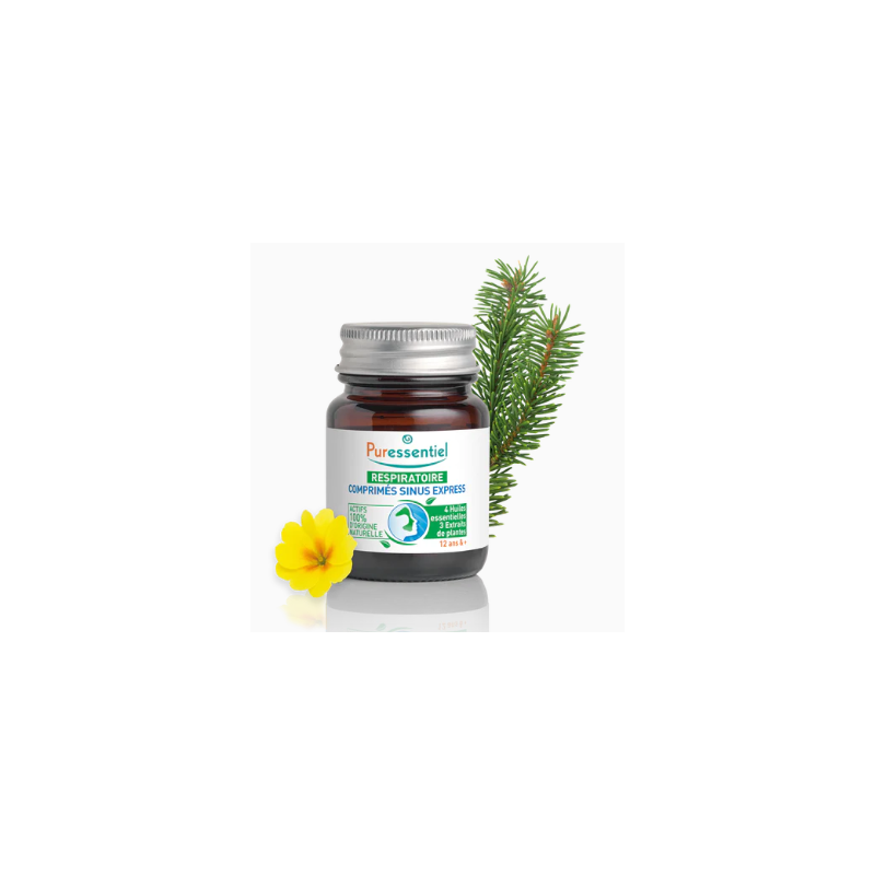 Comprimés Sinus Express - Resp Ok - Puressentiel - 15 comprimés