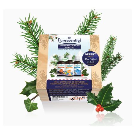 My 3 Well-Being Moments Gift Set - 3 Diffusion Complexes 10ml - Puressentiel Puressentiel