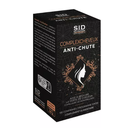ComplexHair - Anti-Hair Loss - S.I.D Nutrition - 180 tablets
