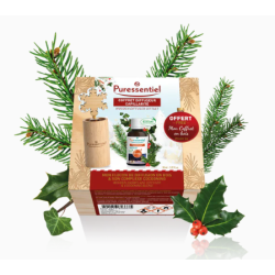  Capillarity Diffuser Box - 1 Cocooning Complex + 1 Wooden Diffusion Snowflake - Puressentiel Puressentiel