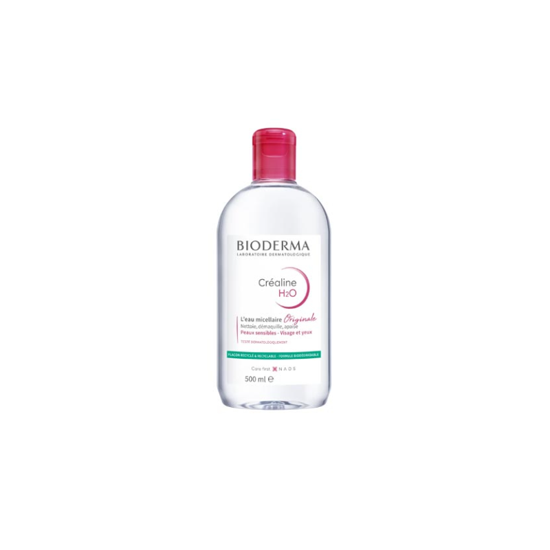 Crealine Ts H2O - Eau Micellaire Sans Parfum - Bioderma - 500 ml