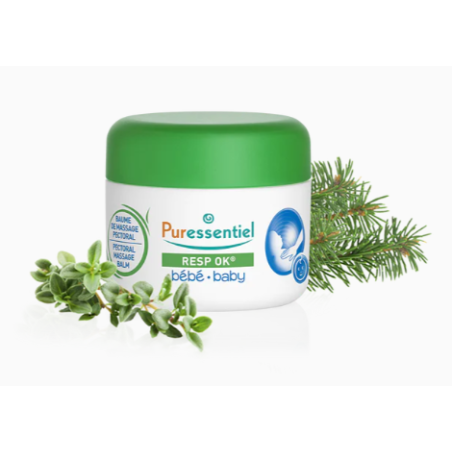 Puressentiel Resp'OK Baby Pectoral Massage Balm, 30ML Jar
