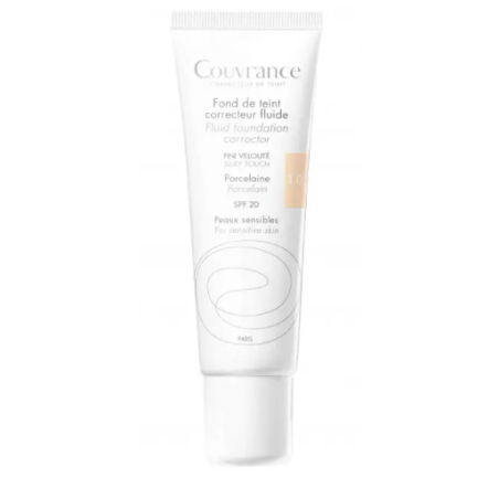 Fond De Teint Correcteur Fluide 01 Porcelaine - Avène - 30 ml